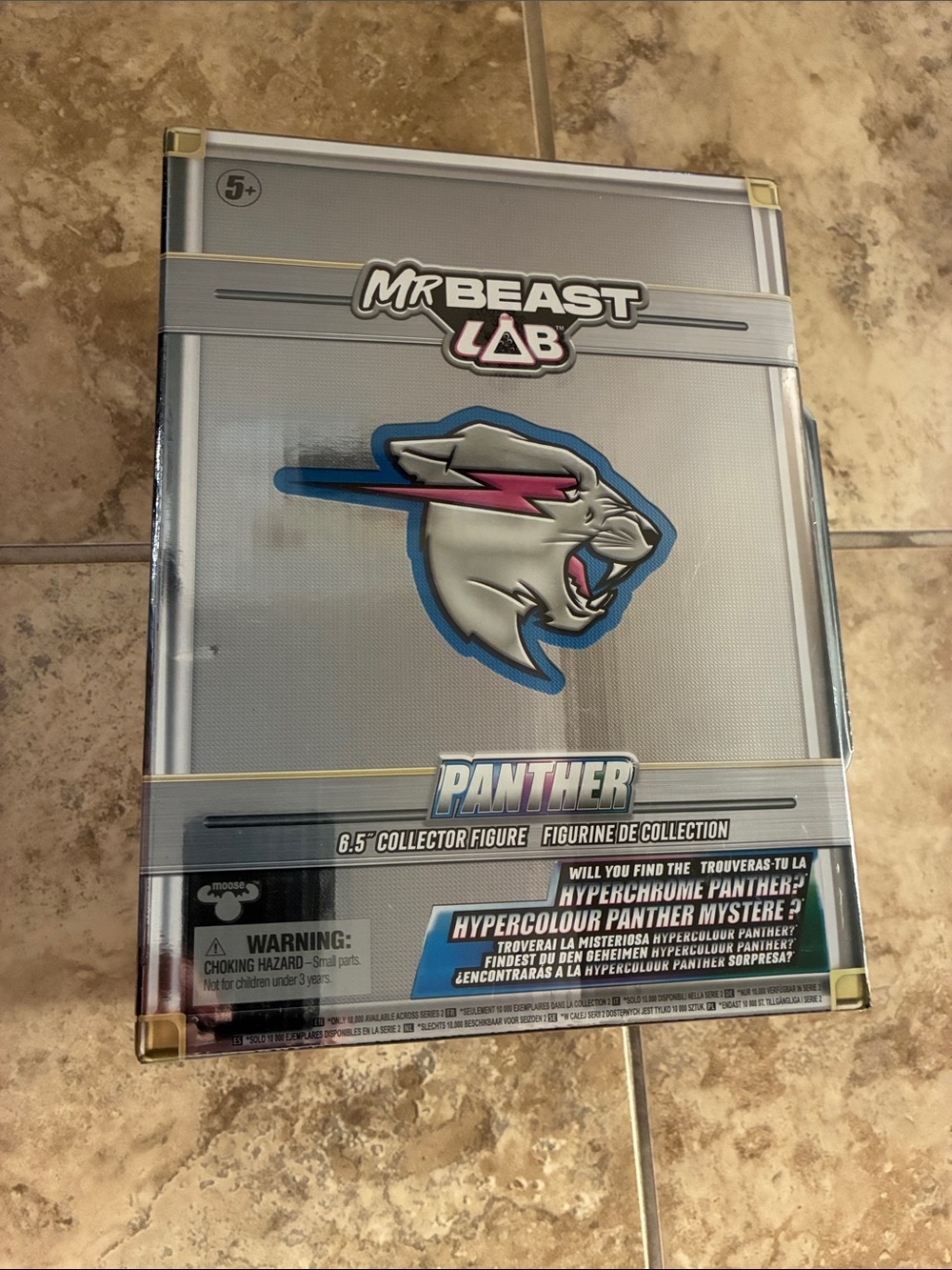 Mr Beast Lab Panther 6.5" Collector Figure - Mystery Toy